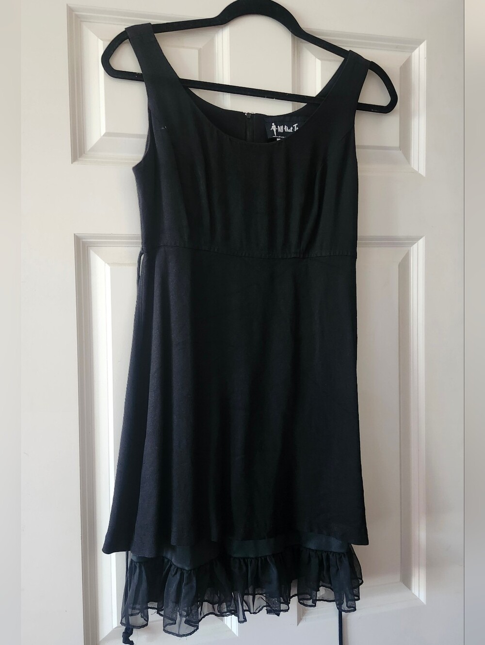 Vintage All That Jazz Black Dress With Cute Lining Sz 5-6